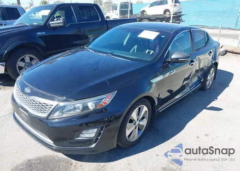 2014 Kia Optima Hybrid Ex из США, поврежденный, VIN KNAGN4AD9E5072704